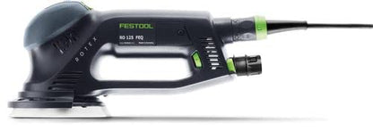 Festool Getriebe-Exzenterschleifer RO 125 FEQ-Plus ROTEX (mit Schleifteller Ø 125 mm (weich-HT), Protector), im Systainer