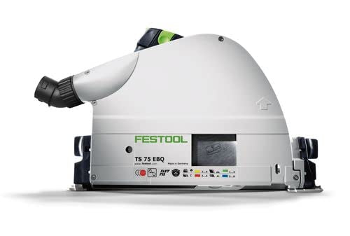 Festool Tauchsäge TS 75 EBQ-Plus (mit Kreissägeblatt WOOD UNIVERSAL, Rückschlagstopp, Splitterschutz, Innensechskantschlüssel), im Systainer
