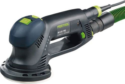 Festool Getriebe-Exzenterschleifer RO 125 FEQ-Plus ROTEX (mit Schleifteller Ø 125 mm (weich-HT), Protector), im Systainer